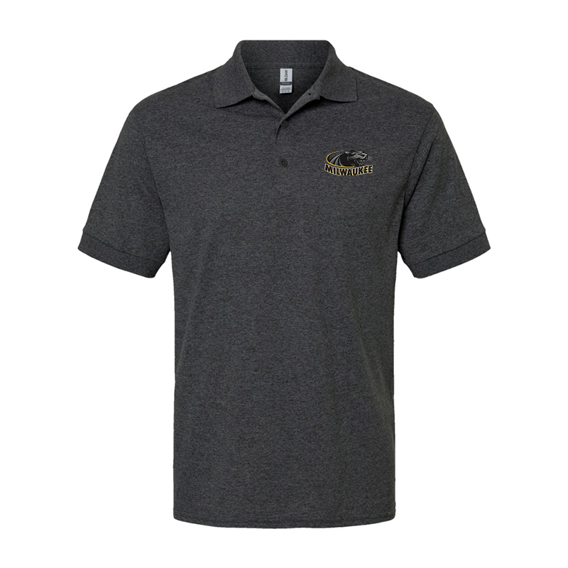 Men's Wisconsin Milwaukee Panthers Gildan Dry Blend Jersey Polo